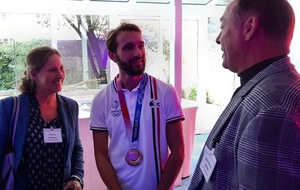 RENCONTRE AVEC LES MÉDAILLÉS OLYMPIQUES ESCRIME TOKYO 2020