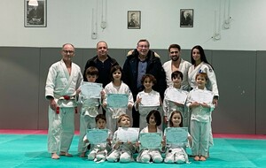 JUDO - PASSAGE DE GRADE - 16 décembre