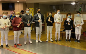 ESCRIME - Compétition (M13) à Melun - 09 janvier 2022