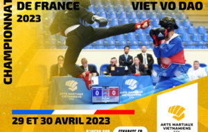 CHAMPIONNAT DE FRANCE  2023  ARTS MARTIAUX VIETNAMIENS