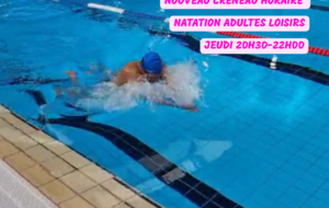 NATATION ADULTES LOISIRS