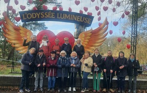 MARCHE NORDIQUE : NOËL AU PARC FLORAL