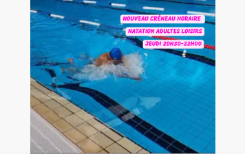 NATATION ADULTES LOISIRS