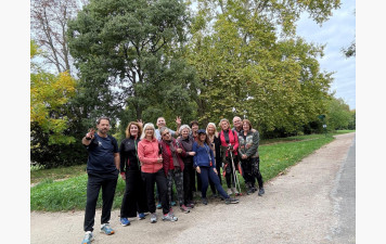MARCHE NORDIQUE : LAURENT JEUDI 10H-12H