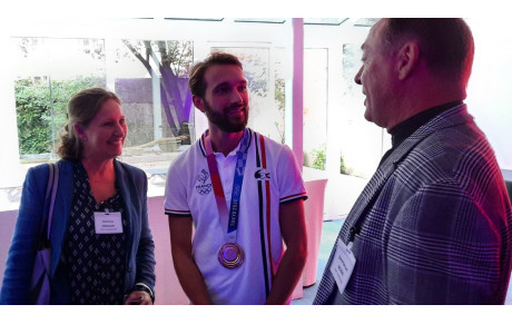 RENCONTRE AVEC LES MÉDAILLÉS OLYMPIQUES ESCRIME TOKYO 2020