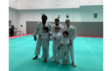 JUDO - Remise des Grades - Entrainement / Combats Margaux Pinot