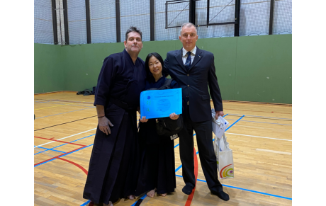 SECTION KENDO : Misako AIBA sensei 7 ème dan
