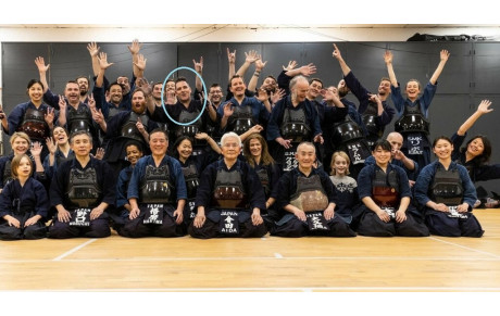 KENDO : Pierre obtient son 6ème dan de Kendo