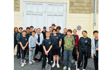 TOURNOI DE BADMINTON 24 MARS 2024