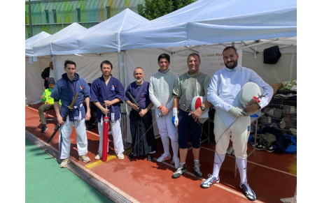 DÉMONSTRATIONS ESCRIME ET YOSEIKAN BUDO AU 60 ANS DU FCSM