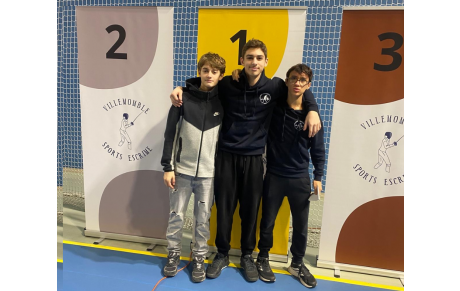 ESCRIME : RÉSULTATS COMPÉTITION EDJ VILLEMOMBLE 14/12/2025